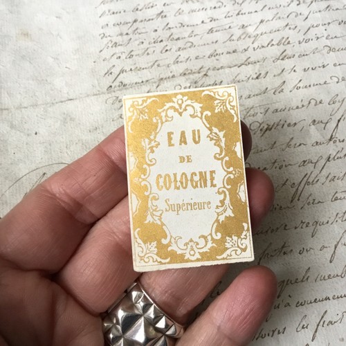 étiquette xixè ancienne eau - ancienne,