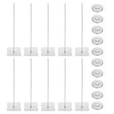 Chevilles D'Isolation Perforees 100mm Avec Rondelle,100 Lots 2in Clou Isolant