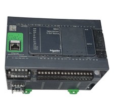 Schneider Electric Modicon TM241CEC24T PLC - 24 I/O, Ethernet, CANopen