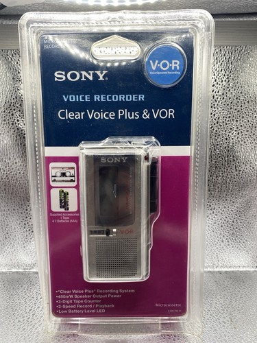 New sealed sony microcassette - sony,