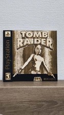 Tomb Raider Playstation boîte en bois gravé - Lara Croft
