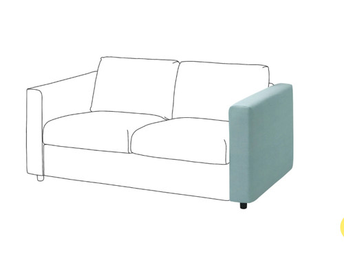 Ikea vimle housse accoudoir - housse,