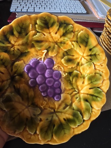 Assiette barbotine - assiette,