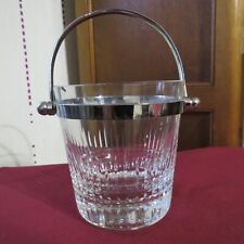 Seau à glaçons en cristal de baccarat signé modèle Nancy L 2