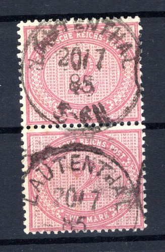 Pfennigzeit 37c beau - 37c, pair