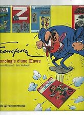 FRANQUIN CHRONOLOGIE D'UNE OEUVRE (SPIROU / LAGAFFE) (RARE EO) FLAMBANT NEUF