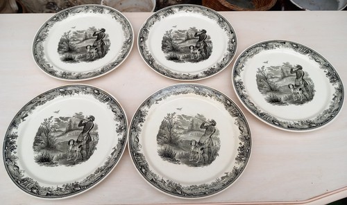 Lot assiettes plates - lot,