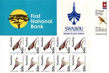 NAMIBIE - 1997 - Oiseaux - Carnet de 10 timbres -Neufs**