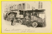 cpa France MANOEUVRE de l'EST en 1901 CAMION TRAIN MILITAIRE Génie VERSAILLES