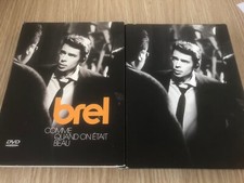 COFFRET 3 DVD JACQUES BREL COMME QUAND ON ÉTAIT PETIT ANTHOLOGIE BEST OF RARE