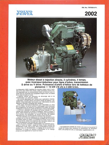 Volvo penta moteur - /,