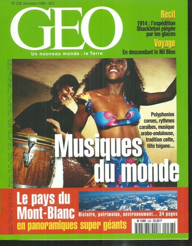 Geo 238 musiques monde nil - du,