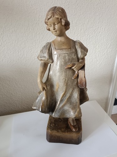 Sculpture terre cuite 1910