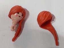 PLAYMOBIL X2 PERRUQUES ROUX