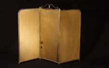 Pare-feu en laiton Début XXème siècle / Brass Fire Screen  Early 20th Century