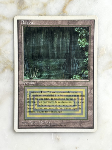 Mtg bayou revised 1994 fwb - mtg,