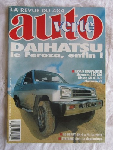 Auto verte 4x4 139 - n°,