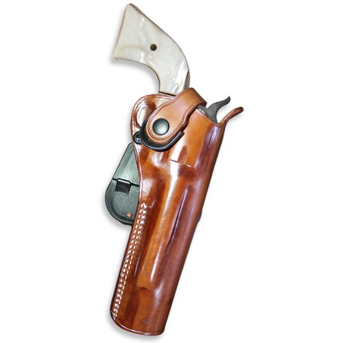 Leather paddle holster for - leather,