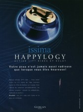 Publicité contemporaine Issima crème de Guerlain 2003 issue de magazine
