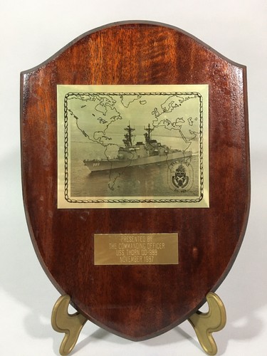 Plaque souvenir militaire - plaque,