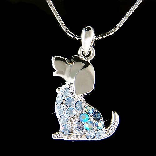 Collier chaîne cristal - chaîne, en