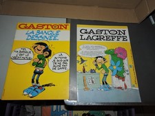 LOT 2 brochures GASTON LAGAFFE La Banque Dessinée Crédit Mutuel Gaston Lagreffe