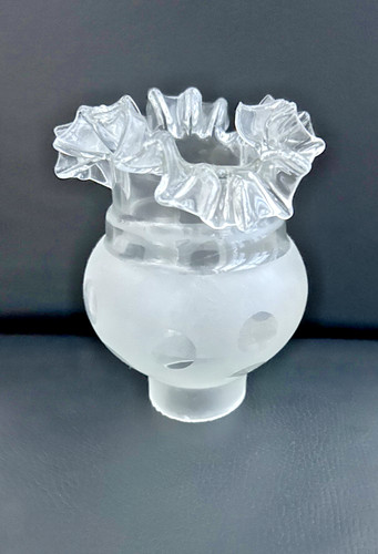 Globe verre gravé - en,