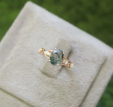 Bague de fiançailles en agate