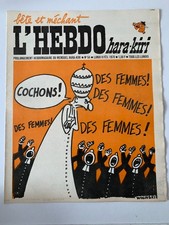 Hara Kiri Hebdo N°54 du