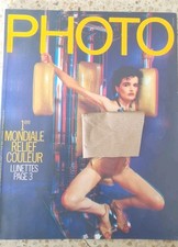 Magazine PHOTO. n 188. Mai 1983. Reportage Relief.  Robert Mapplethorpe
