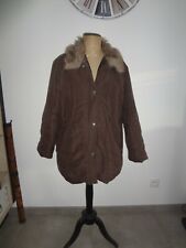 50 52 DAXON PARKA DOUDOUNE MANTEAU VESTE MI LONGUE COL FOURRURE CHAUDE BLOUS