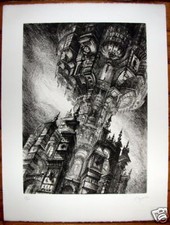 Pierre Clayette : Gravure originale signée et numérotée.