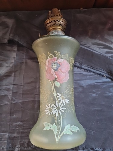 Lampe petrole emaillee - lampe,