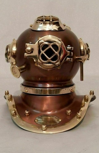 Casque plongée antique - de,