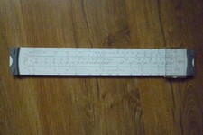 REGLE A CALCUL RAPHOPLEX 690 a . Avec étui cuir 34 cm TBE