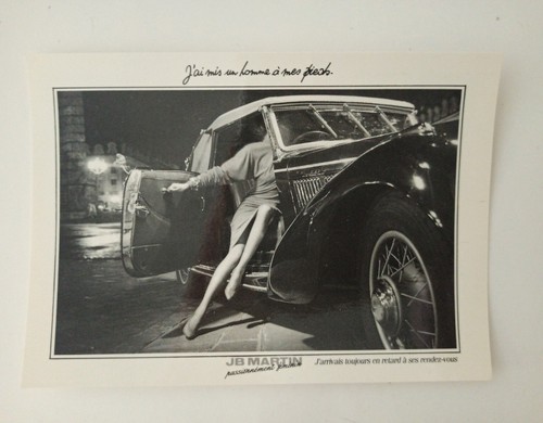 Carte postale publicitaire pub - carte,