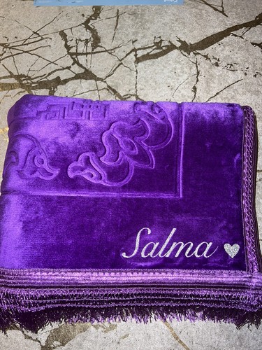 Tapis prière violet - de,