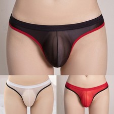 Culotte slip transparent homme