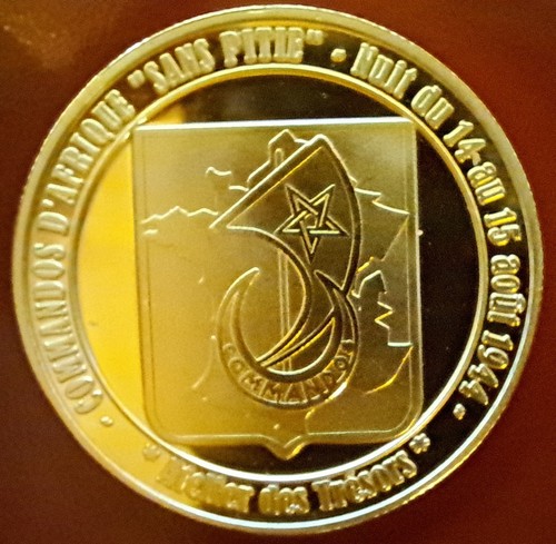 Médaille commando afrique - commando, d'afrique
