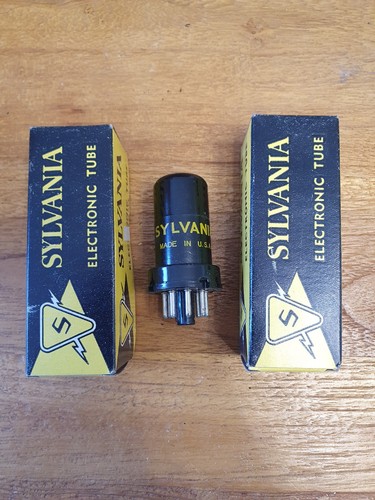 Tube 6sj7 sylvania vacuum - ,
