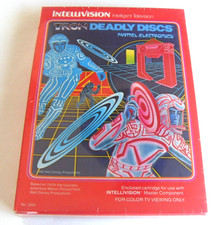 SOUS BLISTER Cartouche TRON Deadly Discs pour console Intellivision boite notice
