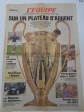 ?Journal L'Equipe 04/10/1996 - la coupe de la Ligue devenu Coupe UEFA Football