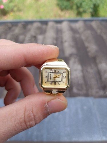 Bague montre quartz - bague,