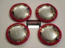 4X Enjoliveur Fiat 500 ABARTH