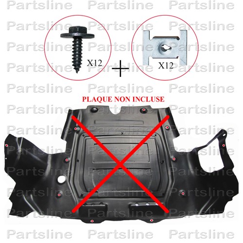 Kit vis cache - protection, sous