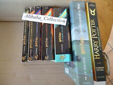 LOT 8 livres Harry Potter Grand Format Gallimard + poche Folio Junior  INTEGRALE