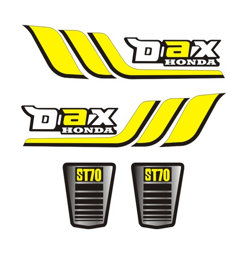 Kit stickers plastifiés dax - kit,