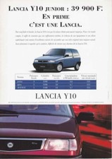 Catalogue Brochure Lancia Y10