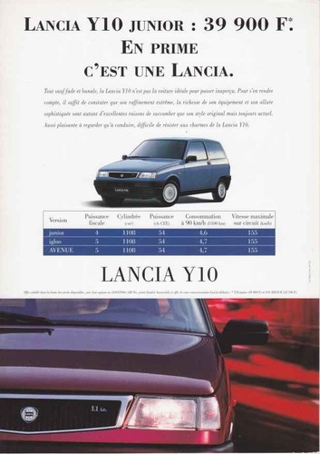 Catalogue brochure lancia - brochure,