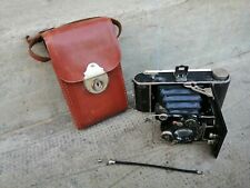 C4T1- Appareil FOTH DOPPEL ANASTIGMAT 105 mm 1: 4,5 + étui cuir PHOTO PLAIT 